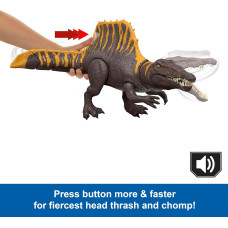 Інтерактивна фігурка динозавра Спінозавра Mattel Jurassic World  Dinosaur Thrasher Spinosaurus