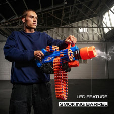 Скорострельный бластер XSHOT Insanity Smoking Barrel Blaster with 72