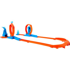 Гоночный трек Тройная петля Hot Wheels Toy Vehicle Track Creator Triple Loop Kit