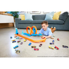 Гоночный трек Тройная петля Hot Wheels Toy Vehicle Track Creator Triple Loop Kit