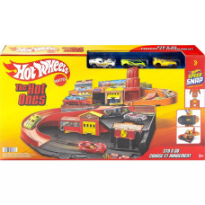 Игровой набор гоночных машинок и мини город Hot Wheels City Sto Go Refresh Toy