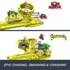 Игровой набор машинок Атака и погоня Hot Wheels Monster Trucks Power Smashers Charge
