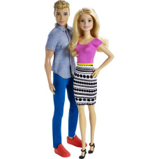Набор кукол Барби и Кен Barbie Dolls Barbie and Ken Doll 2 Pack DLH76