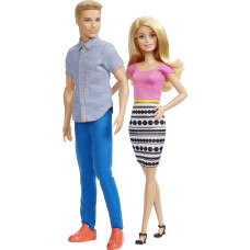 Набор кукол Барби и Кен Barbie Dolls Barbie and Ken Doll 2 Pack DLH76
