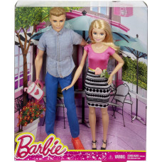 Набор кукол Барби и Кен Barbie Dolls Barbie and Ken Doll 2 Pack DLH76