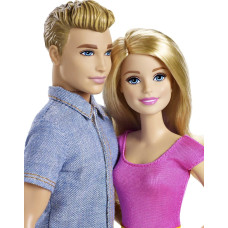 Набор кукол Барби и Кен Barbie Dolls Barbie and Ken Doll 2 Pack DLH76