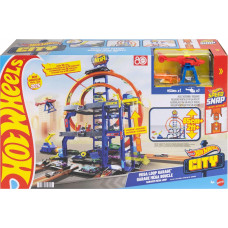 Игровой набор Гараж с мега петлей  Hot Wheels  Track Set Mega Loop Garage JLC05