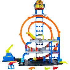Игровой набор Гараж с мега петлей  Hot Wheels  Track Set Mega Loop Garage JLC05