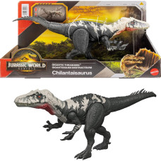 Фигурка динозавр Чиланталзавр Mattel Jurassic World Rebirth Gigantic Thrashers Chilantalsaurus Large JGB95