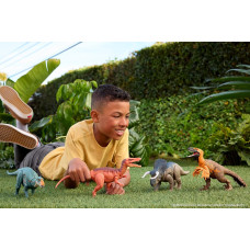 Интерактивная игрушка динозавр Ауказавр Mattel Jurassic World Rebirth Wild Roar Dinosaur Aucasaurus JGB88