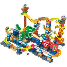 Развивающий конструктор лабиринт VTech Marble Rush Magentic Dino Adventure