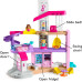 Інтерактивний ігровий набір Будиночок Барбі Fisher Price Little People Barbie Little Dreamhouse Interactive