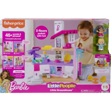 Интерактивный игровой набор Домик Барби Fisher Price Little People Barbie Little Dreamhouse Interactive