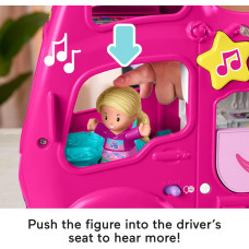 Игровой набор автомобиль Барби домикна колёсах Fisher Price Little People Toddler Toy Barbie Dreamcamper RV