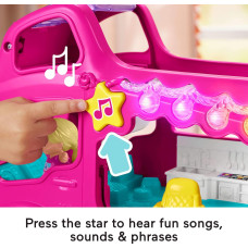 Игровой набор автомобиль Барби домикна колёсах Fisher Price Little People Toddler Toy Barbie Dreamcamper RV