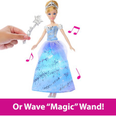 Кукла Золушка Mattel Disney Princess Cinderella Light Up Dress with Sounds