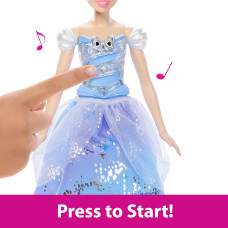 Кукла Золушка Mattel Disney Princess Cinderella Light Up Dress with Sounds