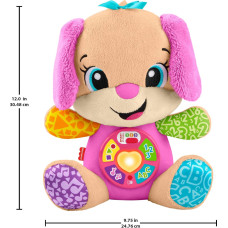 Інтерактивна розвиваюча плюшева іграшка Fisher Price Baby Toy Laugh Learn Smart Stages Sis Musical Інтерактивна розвиваюча плюшева іграшка Fisher Price Baby Toy Laugh Learn Smart Stages Sis Musical