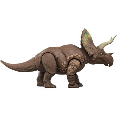 Фигурка динозавр Эотрицератопс Mattel Jurassic World Rebirth Gigantic Thrashers Eotriceratops Dinosaur 