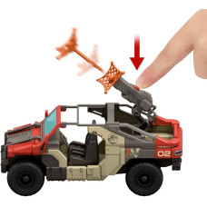 Игровой набор машинка с динозавром Mattel Jurassic World Launch N Battle Truck Martin Krebs Figure Raptor