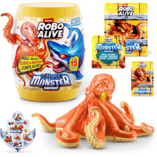 Интерактивная игрушка Осьминог Robo Alive Deep Sea Monster Surprise Octopus by ZURU