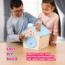 Интерактивная игрушка дом с котенком Little Live Pets Cat Figurines for Kids Interactive Hutch Animal Playset