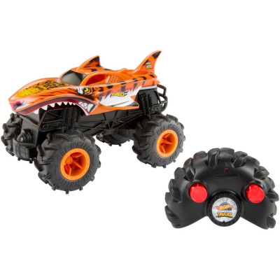 Машинка на радіоуправлінні Тигрова акула Hot Wheels Monster Trucks RC HW Tiger Shark  1 24  HNV03