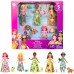 Ігровий набір ляльок Діснея Mattel Disney Princess Friends Set with 5 Posable Small Dolls