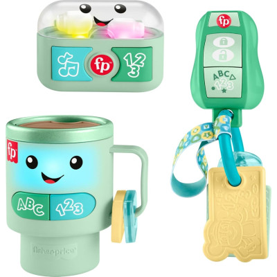 Розвиваючий ігровий набір Fisher Price Baby Toys Laugh and Learn Ready to Go Gift Set