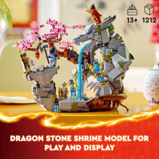 Конструктор Лего Храм каменю дракона LEGO NINJAGO Dragon Stone Shrine 71819 Конструктор Лего Храм каменю дракона LEGO NINJAGO Dragon Stone Shrine 71819