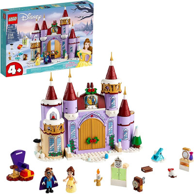 Конструктор Лего Зимний праздник в замке Белль Lego Disney Princess Belle s Castle Winter  43180