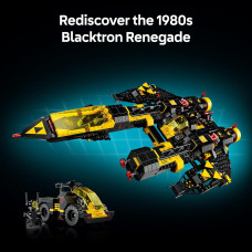 Конструктор Лего Блэкторон Ренегат LEGO Icons Blacktron Renegade Building Kit 10355