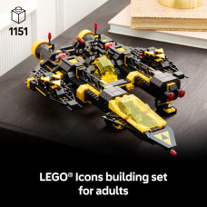 Конструктор Лего Блэкторон Ренегат LEGO Icons Blacktron Renegade Building Kit 10355