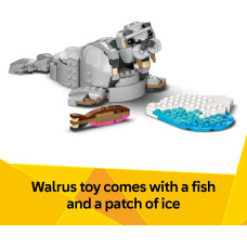 Конструктор Лего Дикие животные Величественный носорог и птицы LEGO Creator 3 in 1 Wild Animals Majestic Rhino 31171