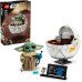 Конструктор Лего Грогу в воздушной колыбели LEGO Star Wars Grogu with Hover Pram Building 75403