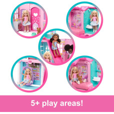 Кукольный домик Барби Челси Barbie Chelsea Toy Dollhouse with 15 Accessories
