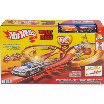 Ігровий набір Хот Вілс Божевільна траса Hot Wheels Freeway Frenzy Toy Track JFD11
