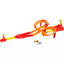 Игровой набор Хот Вилс Безумная трасса Hot Wheels Action Hot Ones Freeway Frenzy Toy Track  JFD11