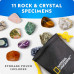 Адвент календар наукові експерименти NATIONAL GEOGRAPHIC Science Kit Rock Collection Advent Calendar