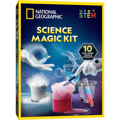 Науковий набір Чарівна хімія National Geographic Magic Chemistry Set 10 Amazing Magic Tricks