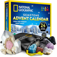 Адвент календар з дорогоцінним камінням NATIONAL GEOGRAPHIC Gemstone Advent Calendar