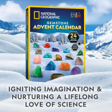 Адвент календар з дорогоцінним камінням NATIONAL GEOGRAPHIC Gemstone Advent Calendar