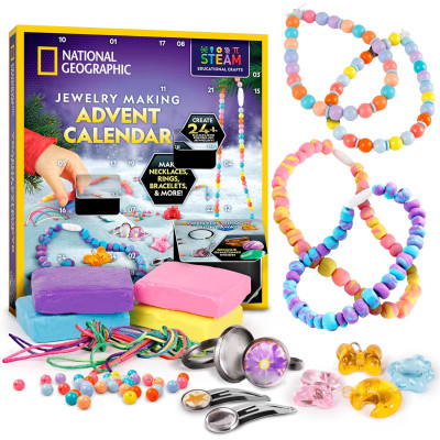 Адвент календар виготовлення прикрас NATIONAL GEOGRAPHIC Jewelry Making Advent Calendar