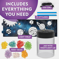 Ігровий набір Нічник алмазна вишивка NATIONAL GEOGRAPHIC Diamond Painting Solar System Night Light Ігровий набір Нічник алмазна вишивка NATIONAL GEOGRAPHIC Diamond Painting Solar System Night Light