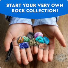 Набір для розкопок гігантського дорогоцінного каміння National Geographic Gigantic Gemstone Dig Kit Excavate 100 Набір для розкопок гігантського дорогоцінного каміння National Geographic Gigantic Gemstone Dig Kit Excavate 100