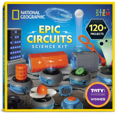 Науковий набір Електричний ланцюг National Geographic Circuit Maker Kit 120 Науковий набір Електричний ланцюг National Geographic Circuit Maker Kit 120