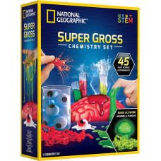 Науковий STEM набір Захоплююча хімія National Geographic Gross Science Kit 45 Gross Science Науковий STEM набір Захоплююча хімія National Geographic Gross Science Kit 45 Gross Science