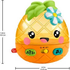 Развивающая игрушка Ананас Fisher Price Paradise Pals Magical Lights  Tunes Pineapple