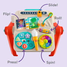 Дитячий розвиваючий столик та мольберт Fisher Price Laugh and Learn 4 In 1 Table To Easel Дитячий розвиваючий столик та мольберт Fisher Price Laugh and Learn 4 In 1 Table To Easel