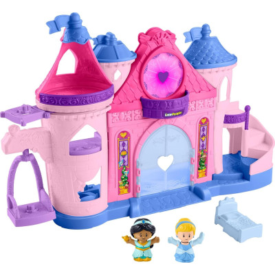 Інтерактивний ігровий набір Чарівний замок Fisher Price Disney Little People Magical Lights  Dancing Castle